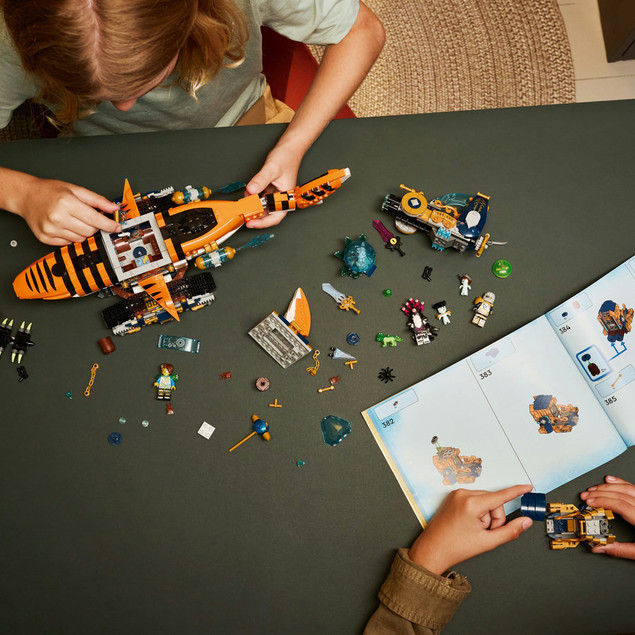 LEGO DreamZzz Rekinoczołg Tygrysi 71469 | Transformacja 2w1 Statek Piracki 1548 el.