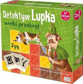 Detektyw Lupka Wielki Przekręt Detektywistyczna Gra Logiczna 7+ Kukuryku