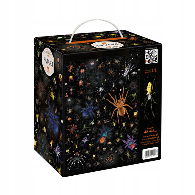 Puzzlove CzuCzu Pająki Puzzle 1000 elementów | Dla Dorosłych i Rodzin