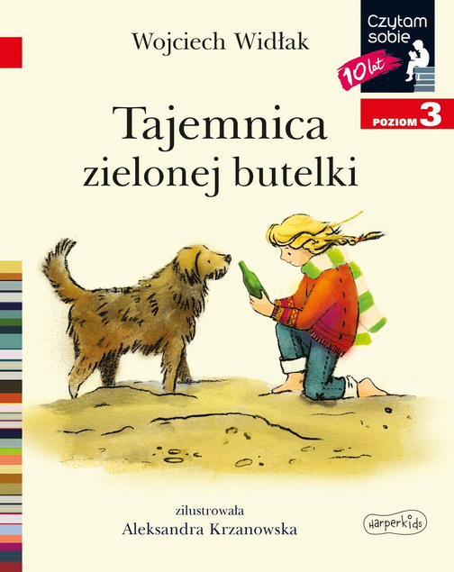 Tajemnica Zielonej Butelki Czytam Sobie Poziom 3 W. Widłak 7+ HarperKids