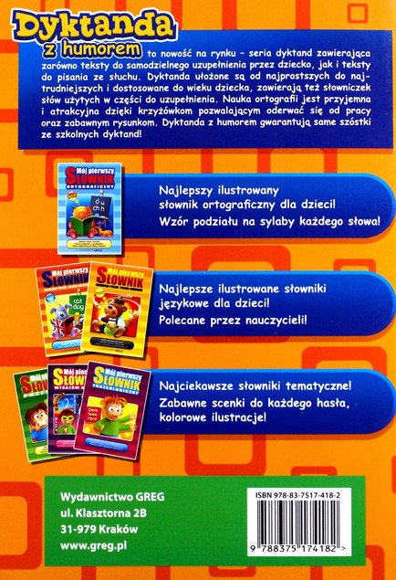 Dyktanda z humorem do klasy 6 Greg