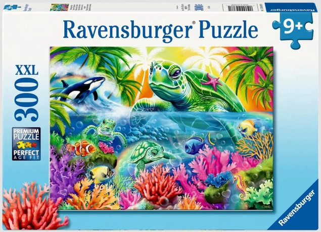 Puzzle Ravensburger 1 elementów Puzzle 2D 300 Skarby oceanu