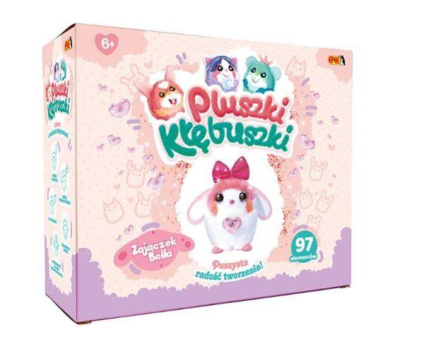 EP Pluszki-Kłębuszki 97 elementów Zajączek Bella 8591945093858