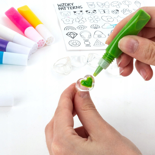 Pierścionki DO OZDABIANIA Dla Miłośników Mowy Kidea