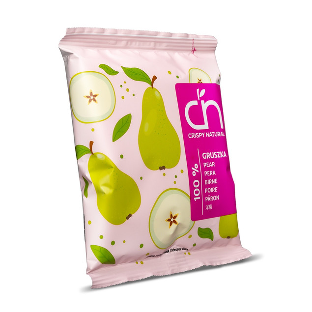 Gruszka Naturalne suszone chipsy CRISPY NATURAL