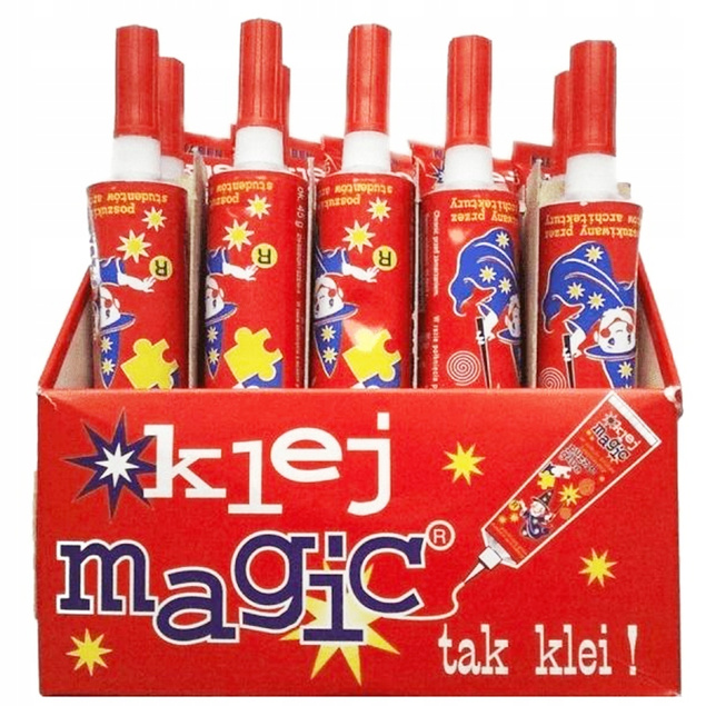 20x Klej Magic Z Aplikatorem Klej Szkolny Dla Dzieci W Tubie 45g Kamaben