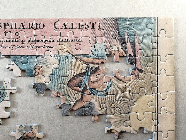 Tactic Puzzle 500 Stara Mapa Świata Fińskie 47x31cm dla 8+