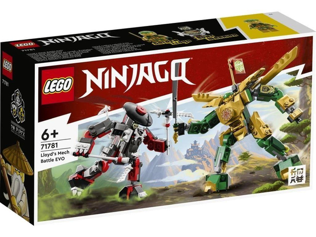 Lego NINJAGO 71781 Starcie Lloyda z Mechem EVO