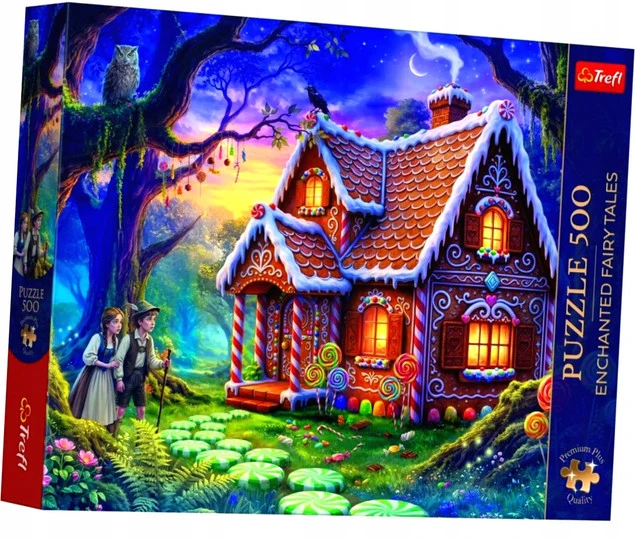 Puzzle Trefl 500 Jaś i Małgosia - Wysoka Jakość