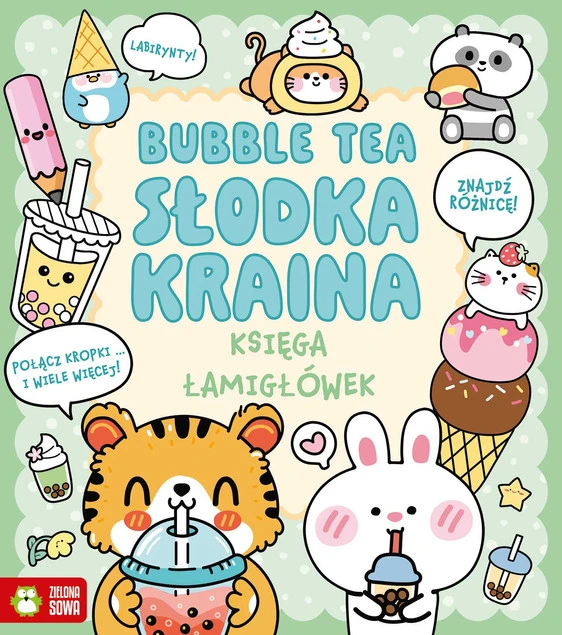 Bubble tea. Słodka kraina. Księga łamigłówek Em Bruce_1