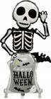BALON FOLIOWY SZKIELET NAGROBEK HALLOWEEN 120 x 58 cm