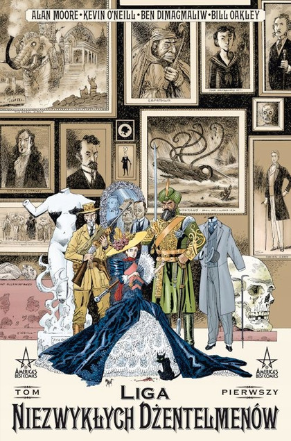 Liga Niezwykłych Dżentelmenów. Czarne Akta Alan Moore, Kevin O`Neill