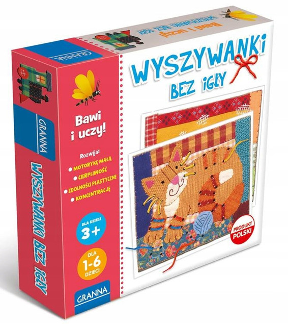 Wyszywanki bez igły gra (PL) GRANNA