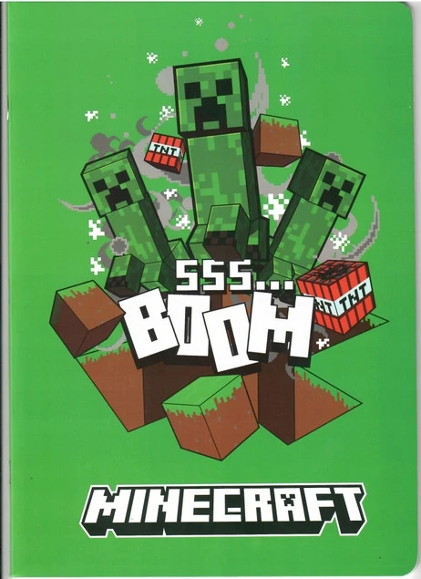 Zeszyt w kratkę A4 Minecraft Astra 32 kartek