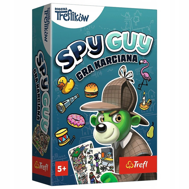 SPY GUY Gra Karciana Obserwacyjna Rodzinna 5+ Trefl