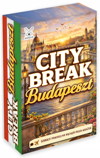 Gra planszowa City Break. Mini przewodnik. Budapeszt Adar