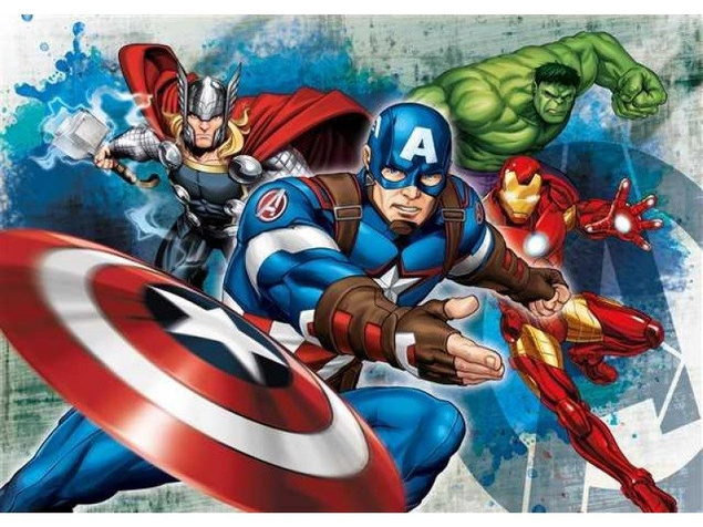 Puzzle 4w1 Avengers Clementoni 07722