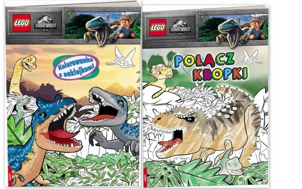 LEGO Jurassic World Połącz kropki SCPS-6201 Praca zbiorowa