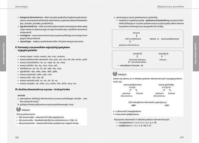 Gramatyka Wszystkie Wymagane Wiadomości Szkoła Podstawowa I Liceum Greg