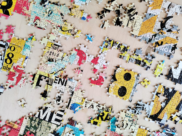 Puzzle Tactic 1000 el. Poster Collage Pattern Fińskie 67x48cm