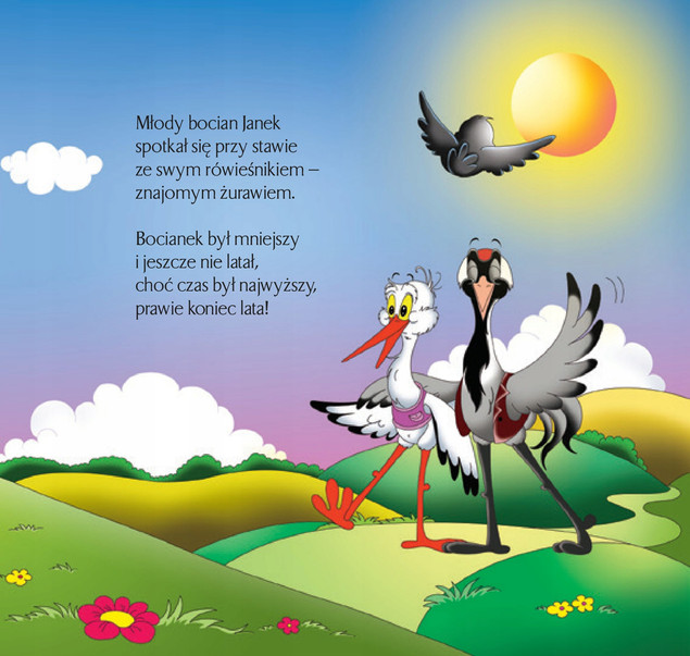 Bocianek Janek Wiesław Drabik 3+ Skrzat