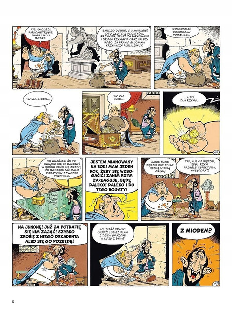 Asteriks u Helwetów Tom 16 Albert Uderzo, René Goscinny