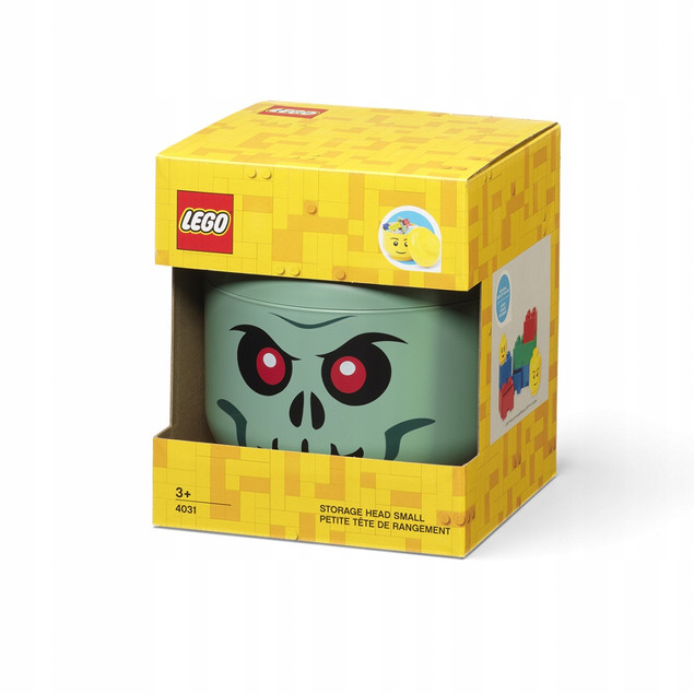 Pojemnik LEGO® Głowa Minifigurki Zombie S - Organizer
