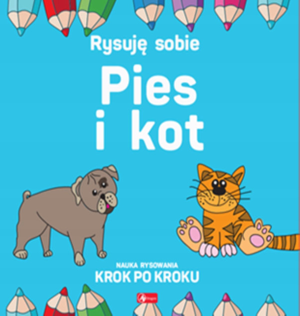 Pies i Kot. Rysuj sobie Luba Ristujczina