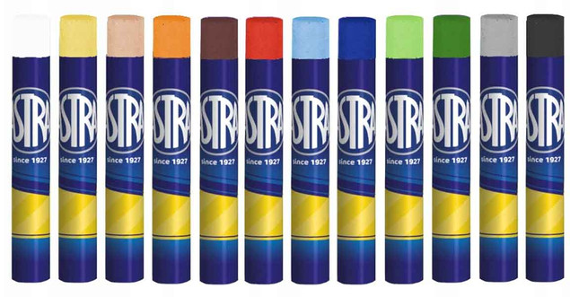 Kredki pastelowe Astra 12 sztuk