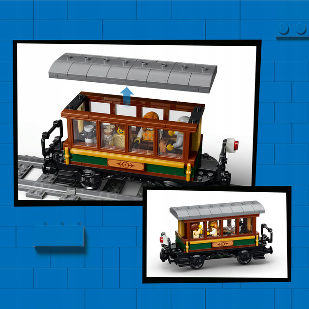 LEGO City 60511 Parowóz w Stylu Vintage – Kolejowy Klasyk