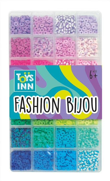 Zestaw Koralików do Biżuterii STNUX DIY Flat Clay 24 Kolory + Akcesoria