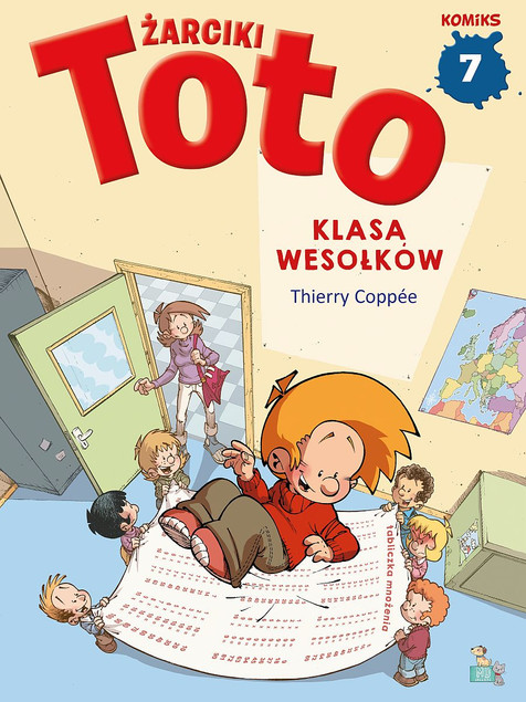 Klasa wesołków. Żarciki Toto. Komiks Thierry Coppee