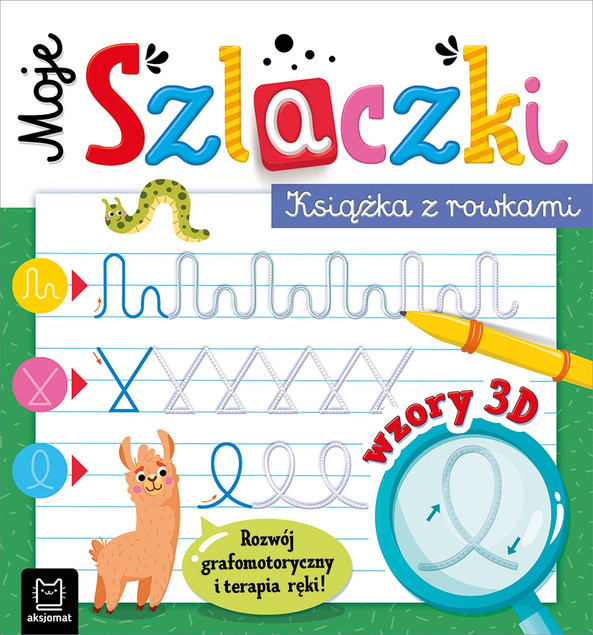 Moje szlaczki. Książka z rowkami – Anna Podgórska