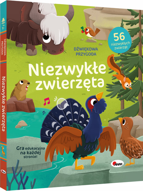 Dźwiękowa przygoda. Niezwykłe zwierzęta Elżbieta Korolkiewicz