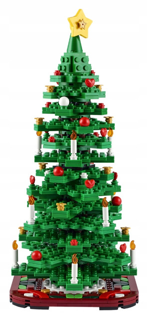 LEGO Iconic 40573 Choinka Świąteczna 2w1 Zestaw