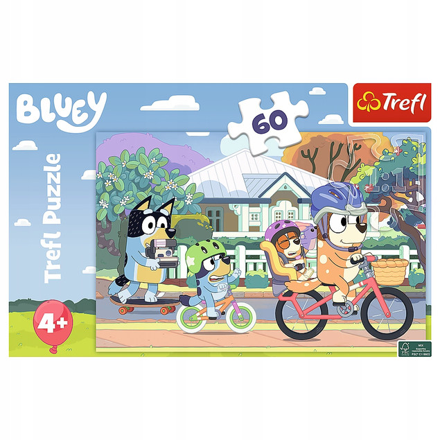 Puzzle 60 elementów Bluey – Trefl
