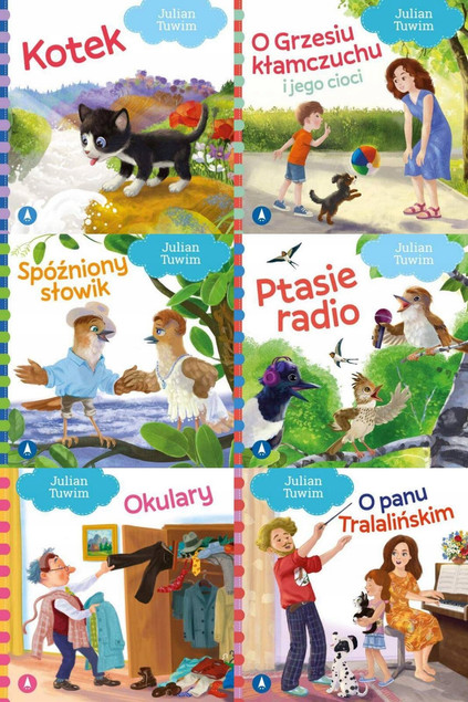 O Grzesiu Kłamczuchu i Jego Cioci Julian Tuwim Bajki i Wierszyki 1+ Skrzat