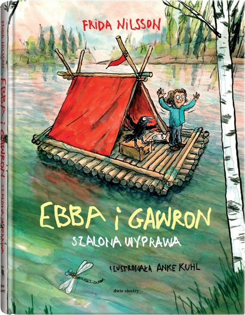 Okładka książki Ebba i Gawron. Szalona podróż