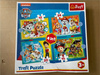 Puzzle 4w1 Psi Patrol Chase Marschall Sky Paw Patrol Trefl OUTLET