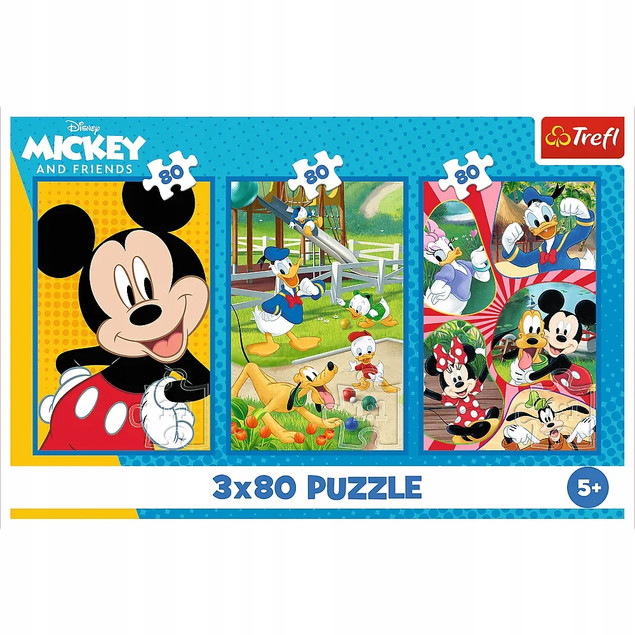 Puzzle Trefl Myszka Miki 240 elementów dla dzieci 5+