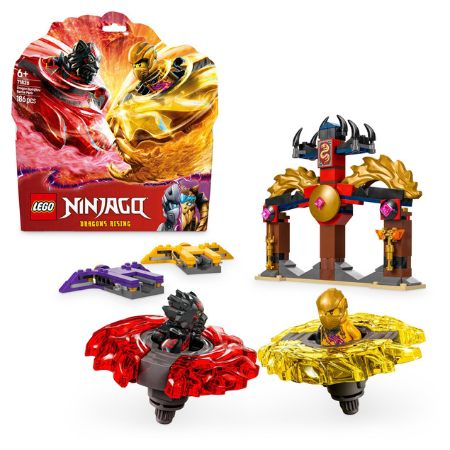 LEGO NINJAGO Smocze Spinjitzu - zestaw bitewny 71826