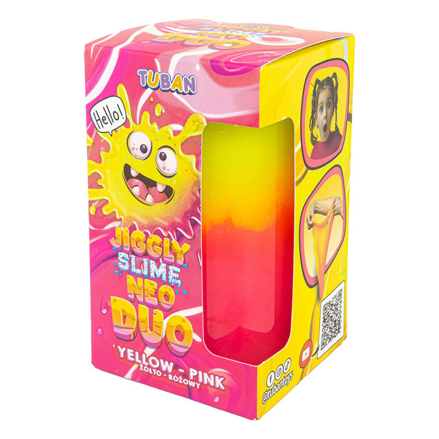 JIGGLY SLIME NEO DUO ZÓŁTO-ROŻOWY 430G
