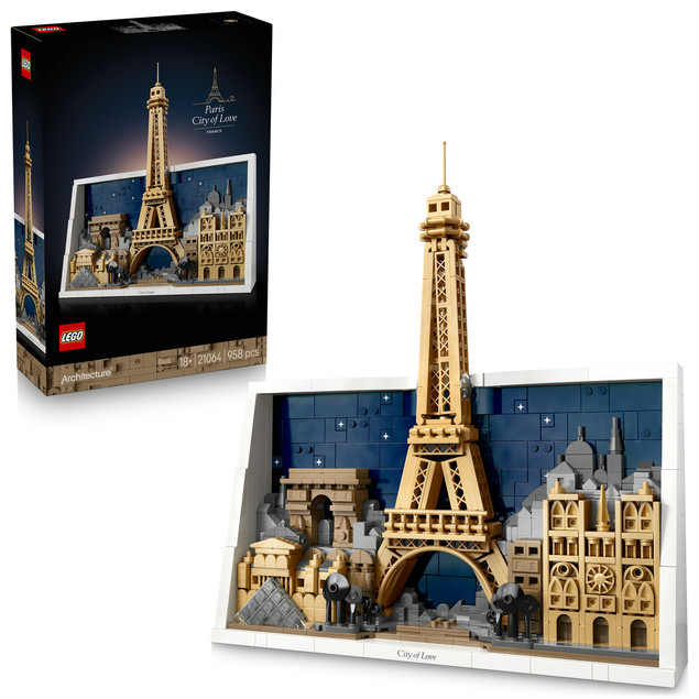 LEGO Architecture 21064 Paryż Miasto Miłości – Zestaw Kolekcjonerski dla Dorosłych