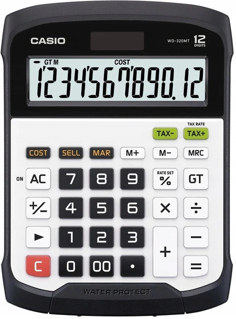 Klawiatura kalkulatora Casio WD-320MT