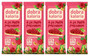 4x Naturalny Baton Tarta MALINOWA Orzechy Nerkowca Rodzynki Dobra Kaloria