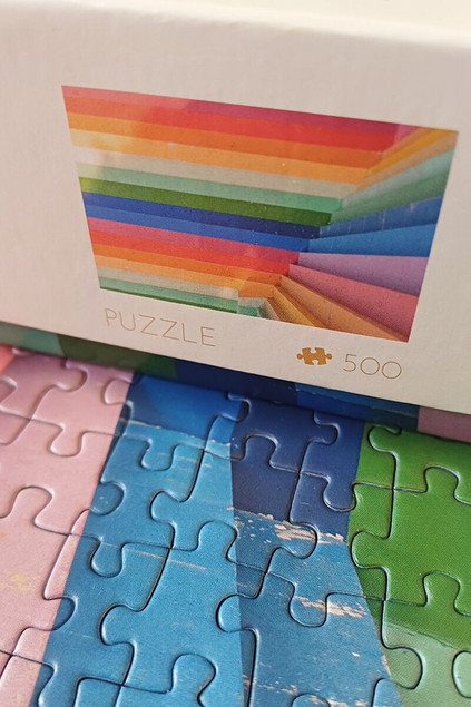 Tactic Puzzle 500el Seria Lifestyle Tęcza Premium