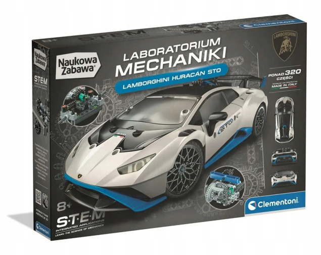 Robot do programowania Lamborghini Huracan Clementoni bez baterii
