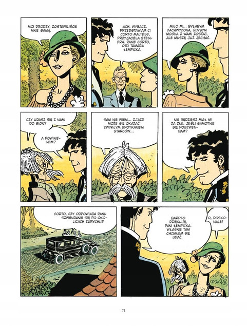 Corto Maltese Tom 11 Przygody szwajcarskie Hugo Pratt
