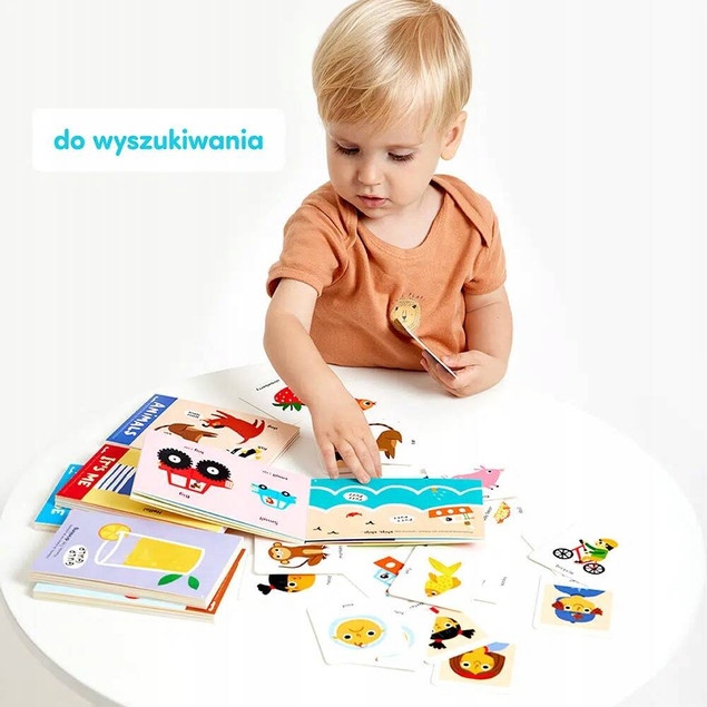 Książeczki Do Nauki Języka Angielskiego Dla Dzieci 1-3+ CzuCzu