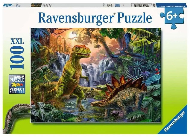 Puzzle Ravensburger XXL Dinozaury 100 elementów